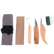 5Pcs Wood Carving Diy Hand Chisel Tool Set Woodworking Cutter Chip