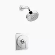 KOHLER Studio McGee Castia Rite-Temp Shower Kit - Polished Chrome -TS35916-4Y-CP