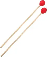 COMPUKAS 1 Pair Marimba Percussion Mallets with Comfortable Handles Wrapped Drumsticks for Enhanced Sound for Home and Performance