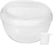 GRADENEVE Airtight Food Storage Container Capacity Rice Dispenser with Measuring Cup Material for Organizing Grains Cereal and