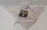 Blankets and Beyond NuNu Pink Elephant Security Blanket Lovey Fluffy Twirly New