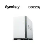 [搭HAT3300 4TB*2SYNOLOGY DS223J 2BAY NAS