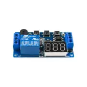 LED Display Programmable Timer Relay Module Delay Switch Board Car Buzzer
