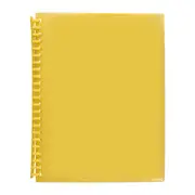 Marbig Clearview Refillable D/Book 20Poc Trans Ylw