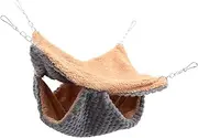 Toddmomy Chinchilla Hammock Hammock Guinea Pig Adorable Guinea Pig Bed Warm Hamster Hideout Delicate Hamster Bed Rat Supplies Cotton