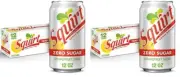 (24 Pack) Squirt Zero Sugar Grapefruit Soda Soft Drink, Caffeine Free, 12 Fl Oz