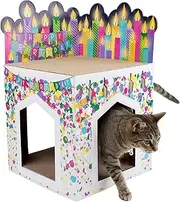 Kitty City Birthday Cake Scratcher