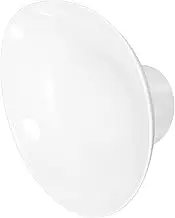MOTHNUR Fruit Dish Pedestal Bowl Large Fruit Bowl Tray Pedestal Display Stand Round Dessert Tray Display Stand for Desserts Kitchen Counter Centerpiece White Ceramics