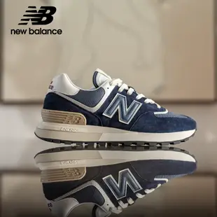 【New Balance】 NB 復古運動鞋_中性_海軍藍_U574LGBB-D楦 574