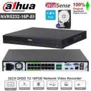 Dahua NVR5232-16P-EI 32 Channel 32CH 4K 8MP NVR Recorder Hard Drive Optional