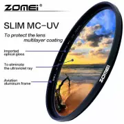 Zomei 43mm Slim Multi Coated MC UV Filter for Camera Lens Protector