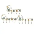 Coat Rack Fitting Room Iron Multipurpose Wall Hook behind Door Hanger Key Holder