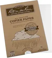 Rite in the Rain Weatherproof Laser Printer Paper, 8.5" x 11", 20# White, 50 Sheet Pack (No. 8511-50)