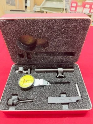 Starrett 811-MCZ Dial Test Indicator with Attachments 0-0.8mm Range IN STOCK