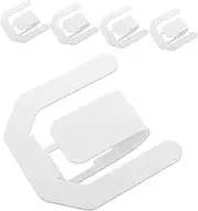 Garneck 5pcs Slipper Rack Parts Handlebars Melting Ribbon Fixture Handlebars Off-road Handlebars Storage Rack Slippers Frame Sealing Capsules Sealed Plug Wine Bottle Carbon Steel White