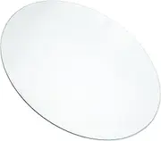 CHILDWEET Round Tempered Glass Table Top Thickened Coffee Tea Table Protector for Hotel Dining Home Office Use Easy to Clean Modern Design for Versatile Spaces
