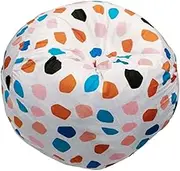 Humkopnl Plush Toy Storage Bean Bag - Comfortable Kids Chair Cover Cute Stuffed Toy Organizer Holder | Toy Storage Organizer for Living Room, Bedroom, Nursery, Study Room