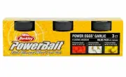 Berkley Powerbait 3 Pack Assorted Floating Salmon Eggs Fishing Lure Value Pack B