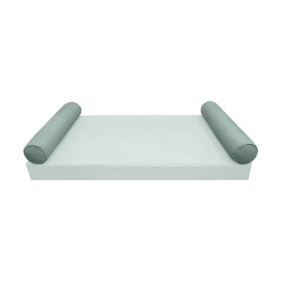 |COVER ONLY| STYLE 5 Queen Bolster Pillow Daybed Porch Swing Pipe Trim AD002