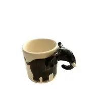 Porcelain Elephant Candle Holder