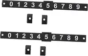 ERINGOGO 2Pcs Table Football Scorekeepers Counters for Foosball Games Easy to Use Scoreboard Accessories for Tabletop Game Enthusiasts