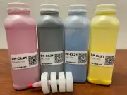 4 Toner Refill for Panasonic Workio DP-CL21 Color Printer (DQ-UR1K ~ DQ-UR1Y)