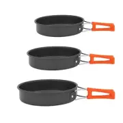 Folding Nonstick Frying Pan Quick Heating Skillets Outdoor Cooking Accessories