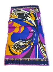 NWT Emilio Pucci Wool & Silk Scarf