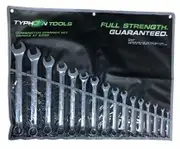 Typhoon 70026 - Combo Spanner Set 16 Piece AF 1/4 - 1-1/4"