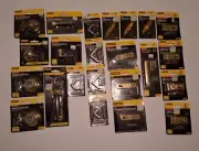 Lot Of 22 Pcs NOS Stanley Brass Hardware • Hinges Doorstops Handle Latches Hasps