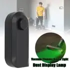 USB Charging Vacuum Cleaner Green Light Clean Up Hidden Dust LED Laser Lamp