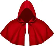 [Generic] pool Scarf Cosplay Costume Cloak Medieval Hooded Cloak Great Dresses for Women plus Size