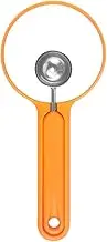 Watermelon Spoon, Fruit Spoon, Fruit Scoop 2 in 1 Stainless Steel Fruit Ball Scoop | Digging Pulp Separator Watermelon Scoop Tray Tool Kitchen Gadgets for Ice Cream