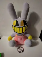 The Amazing Digital Circus Plush Jax Rabbit Plush Toy Stuffed Animal 10"