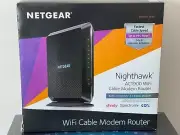 NETGEAR Nighthawk AC1900 C6900 Wi-Fi Cable Modem Router Dual Band Wired Wireless