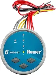 SPW Hunter Node-BT-400 Four Zone Bluetooth Enabled Irrigation Controller 4 Station 9V Timer NODEBT400