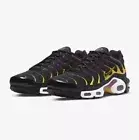 Nike Air Max Plus Black University Gold Purple DX2663-001 Men’s Size 9.5