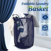 Mesh Laundry Bag Dirty Sorting Basket Laundry Basket Kids Toys Sundries