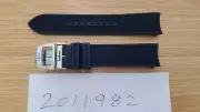 Jaeger LeCoultre Strap Dark Blue Rubber with Deployment Buckle for Polaris