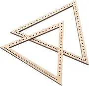 TEHAUX Triangle Knitting Machine Set Handmade Tapestry Tool for Dream Catcher Decor