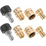 8 Pcs Pressure Washer Fittings Pressure Washer Quick Connect Pressure Washer