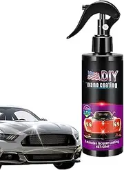 Car Ceramic Coating Spray - 120ml Car Nano Coating Liquid,High Protection Polish Liquid for Vehicle, Truck, Incredible Shine