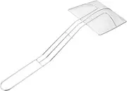 Amosfun Grease Shovel Oil Filter Sieve Dregs Tool Stainless Steel Long Handle Colander Frying Spoon Food Strainer