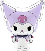 Toyland® 56cm (22") Kuromi Shaped Character Foil Balloon From Hello Kitty - Kids Party Balloons