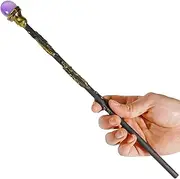 Fine Handcrafted Amethyst Crystal Magic Wand Cosplay Magic Wand for Witches and Wizards