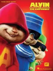 Alvin and the Chipmunks Piano Vocal Sheet Music Guitar Chords Lyrics Song Book
