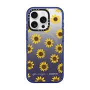 iPhone 16 Pro Impact Case MagSafe Compatible Secret Sunflower