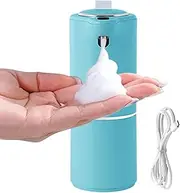 Touchless Electric Dispenser | Foaming Soap Dispenser Rechargeable | 280ml Adjustable Hand Dish Liquid Lotion Holder for Adults Men Women