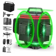 16 Lines Laser Level 4x360° Self Leveling Green Laser Level， 4D 4×360°16lines