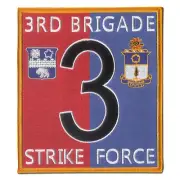 3rd Brigade - 7th Infantry Division (L) - 17th and 21st Infantry Reg - Large WAX